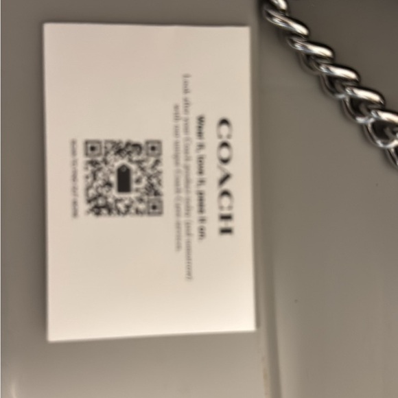 Coach Black Bag with Heart and Lightning Print - Picture 4 of 4